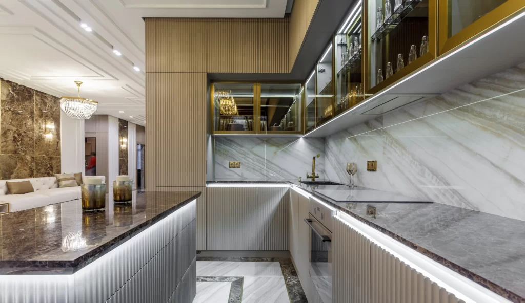 How To Choose the Right Kitchen Wrap Product? 1 Kitchen vinyl wrapping